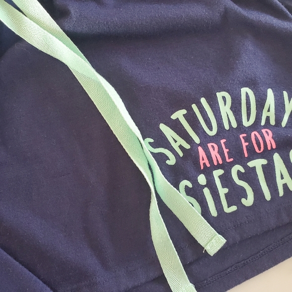 Saturdays Siestas Sleep Shorts - Picture 4 of 7
